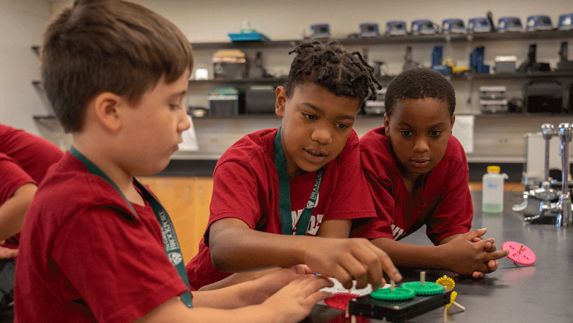 MLK Boys Academy on Brockport's campus in the summer of 2023.