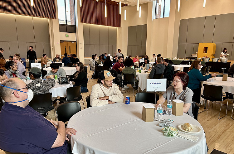 Students at the Fall 2024 Careers in Computing Event