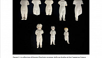 An image of the Figure 2 from the Artifact NY article, featuring an image of Frozen Charlotte examples.