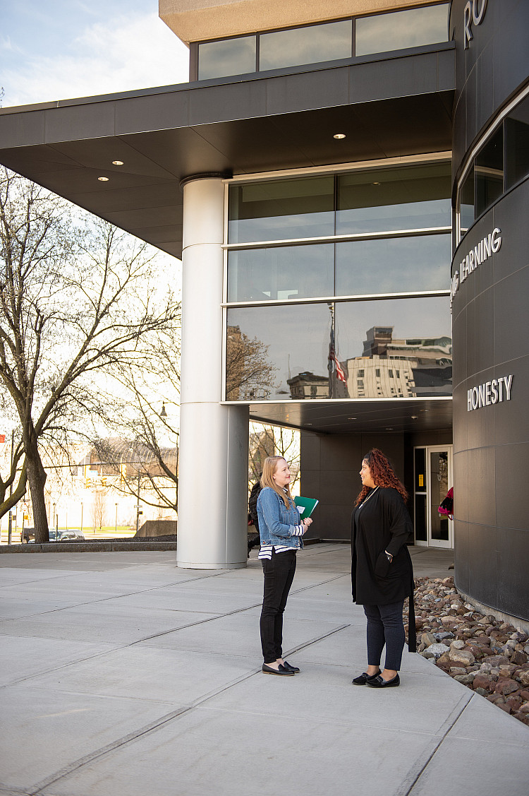 Photos of spaces within Brockport Downtown's building