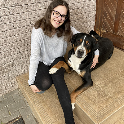 Veronika Palmova, graduate student in the Mental Health Counseling program.
