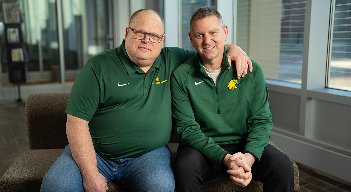 Chris Swift (left) and Mark Stacy (right)