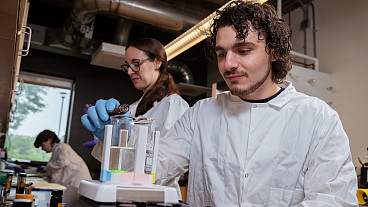 Physics researchers testing use of magnetic nanoparticles in contaminated water.